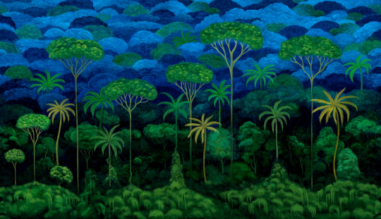 Arte International Wandbild Ciel Tropical