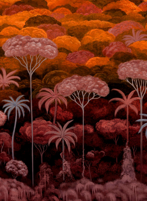 Arte International Wandbild Ciel Tropical - Bright Pimento