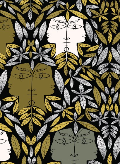 Florale Tapete Cap dAil von Lelievre - Modore