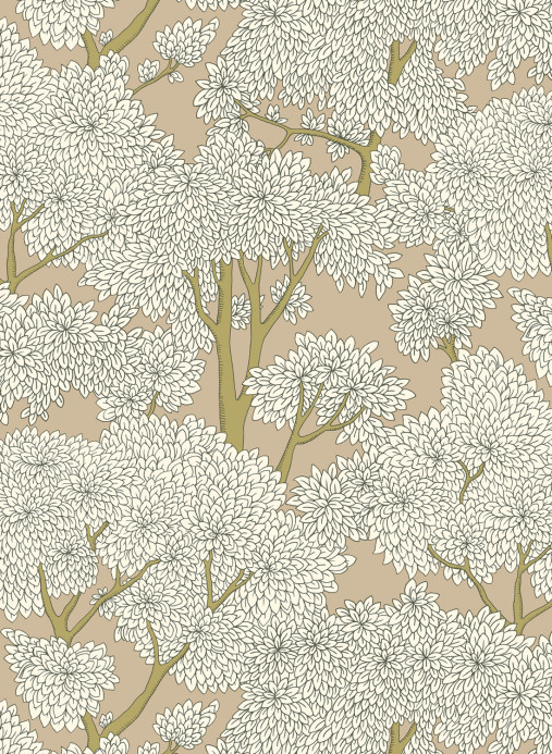 Josephine Munsey Tapete Stockend Woods - Stepping Stone/ Cotswold White