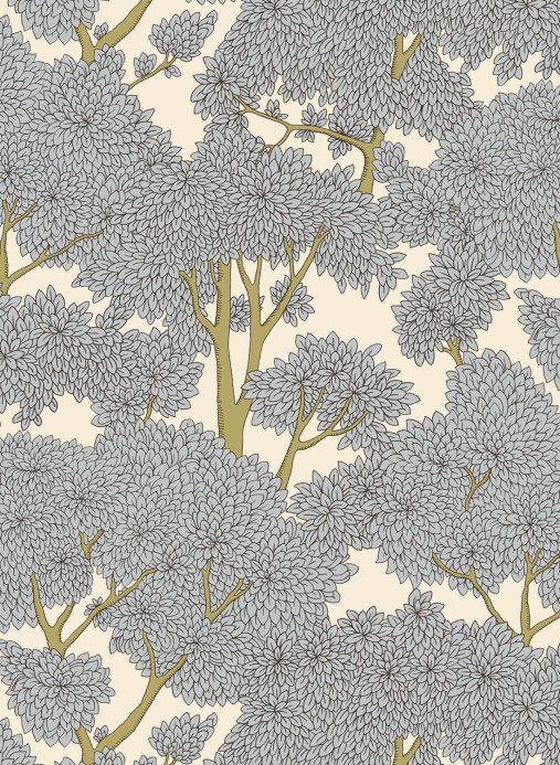 Josephine Munsey Tapete Stockend Woods - Salt Ridge/ Barton Blue