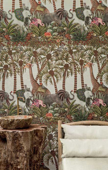 Cole & Son Wallpaper Letaba March Grasscloth