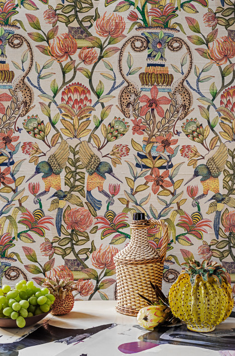 Cole & Son Tapete Protea Garden Silk - 119/10045