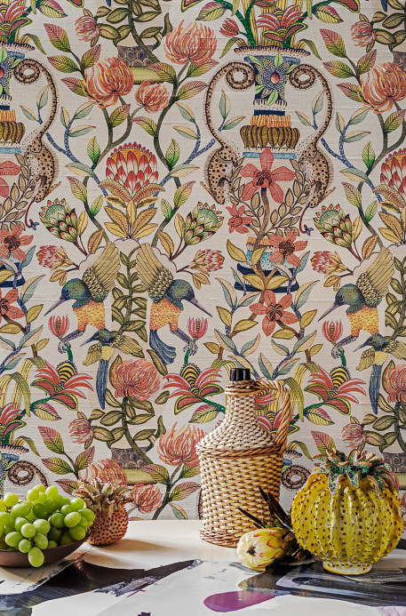 Cole & Son Wallpaper Protea Garden Silk