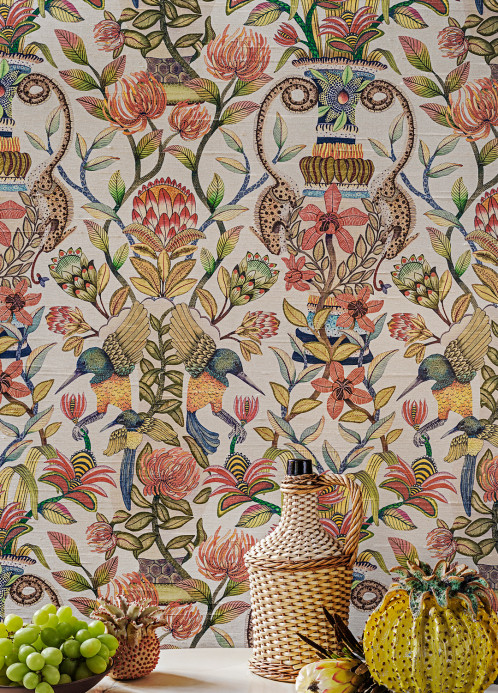 Cole & Son Wallpaper Protea Garden Silk