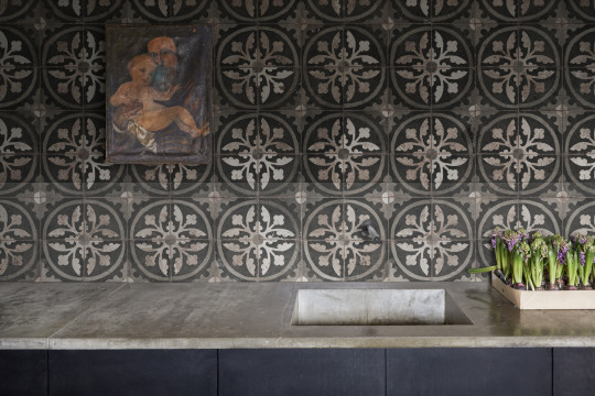 Rebel Walls Wandbild Ravenna - Charcoal