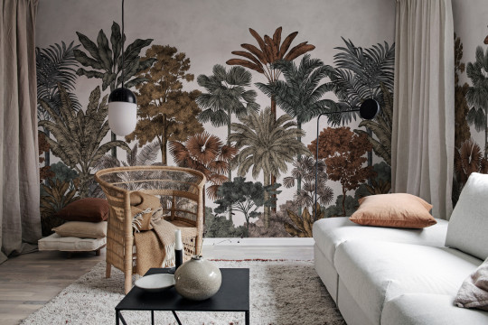 Rebel Walls Papier peint panoramique Tropical Bellewood - Original