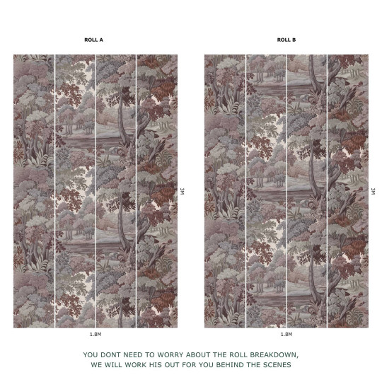 House of Hackney Wallpaper Plantasia - Chestnut B