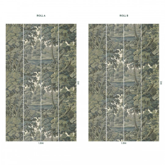 House of Hackney Wallpaper Plantasia - Sage