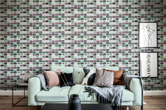 Rebel Walls Wallpaper Casette Tape - Purple Rain