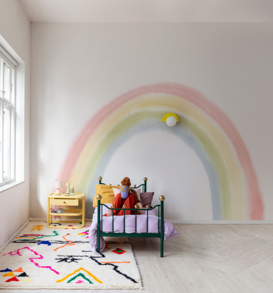 Rebel Walls Wandbild Rainbow