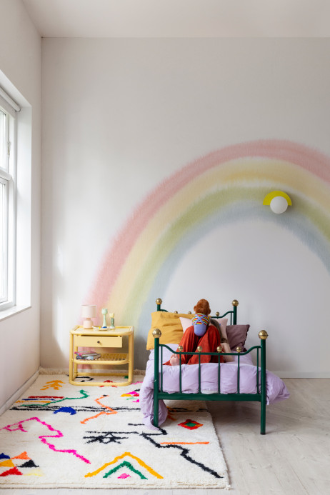 Rebel Walls Wandbild Rainbow