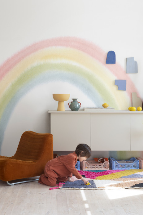 Rebel Walls Papier peint panoramique Rainbow - Multi