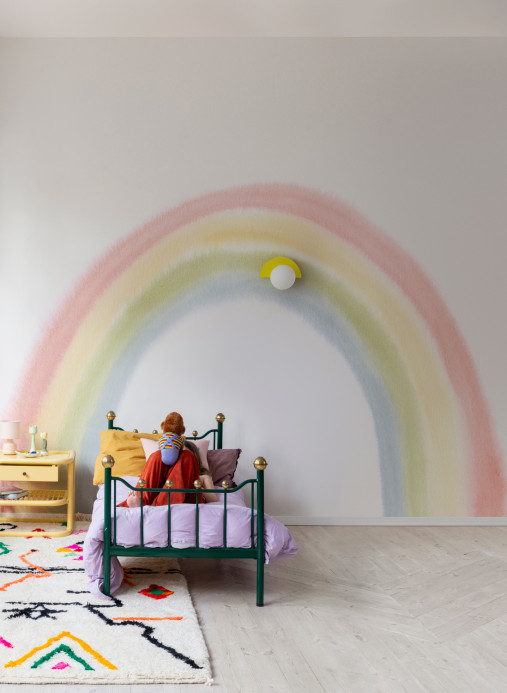 Rebel Walls Wandbild Rainbow