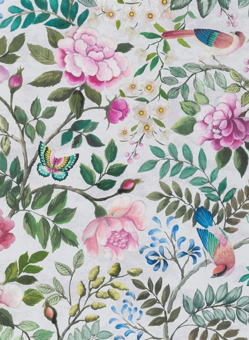Designers Guild Tapete Porcelaine de Chine - Fuchsia