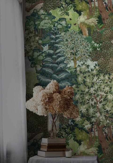 Josephine Munsey Wallpaper Miserden Trees