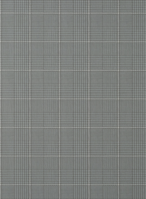 Thibaut Papier peint Grassmarket Check - Grey