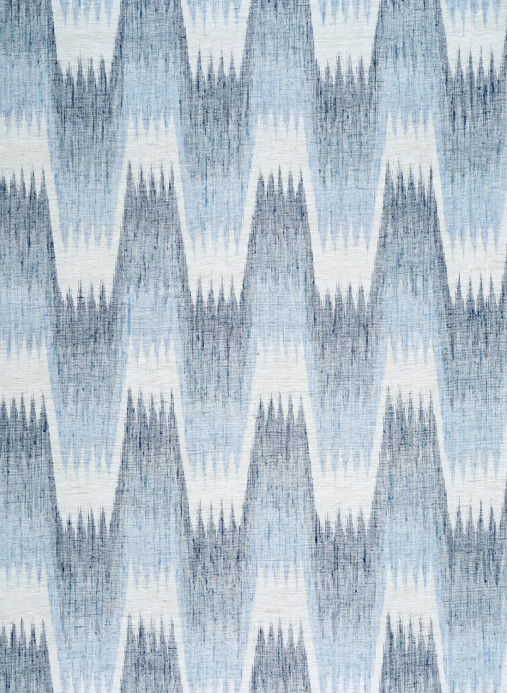 Thibaut Wallpaper Stockholm Chevron - Blue