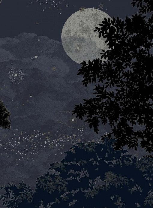 Isidore Leroy Papier peint panoramique Eclipse Nocturne - Panel B