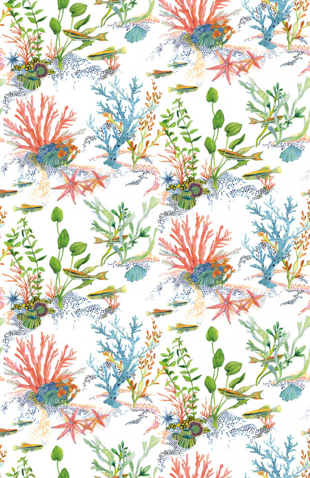 Osborne & Little Wallpaper Coralline - Coral