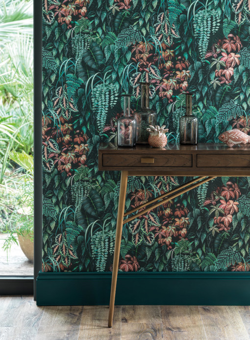Osborne & Little Wallpaper Green Wall