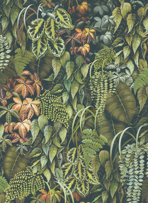 Osborne & Little Tapete Green Wall - Olive