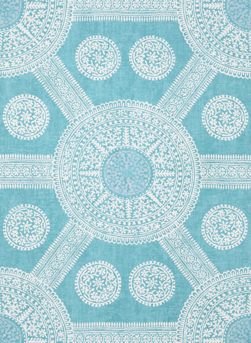 Thibaut Wallpaper Stonington - Turquoise