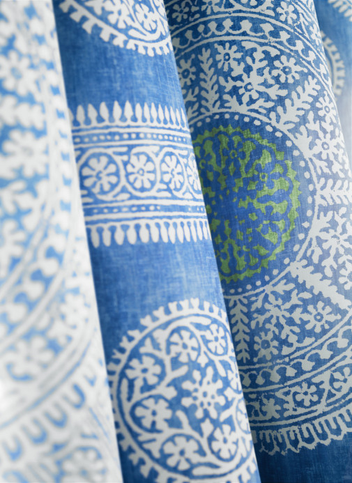 Thibaut Tapete Stonington - Blue and Green