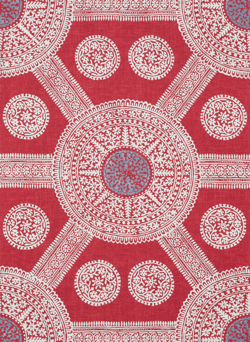 Thibaut Wallpaper Stonington - Red