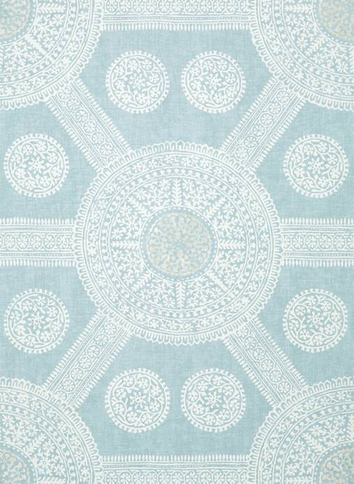Thibaut Wallpaper Stonington - Spa Blue