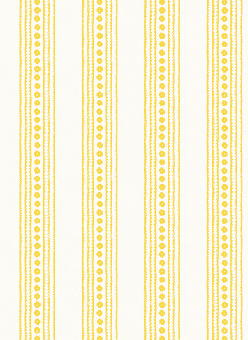 Thibaut Tapete New Haven Stripe - Yellow