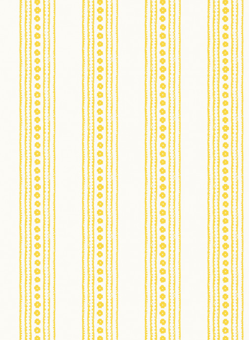 Thibaut Papier peint New Haven Stripe - Yellow