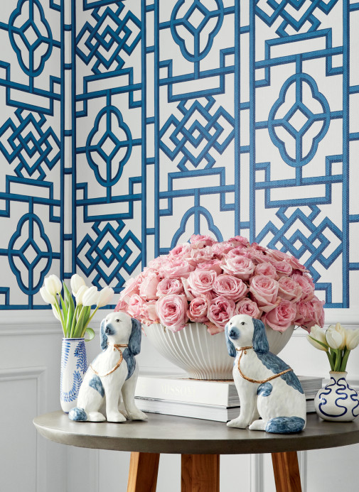 Thibaut Wallpaper Gateway - Navy