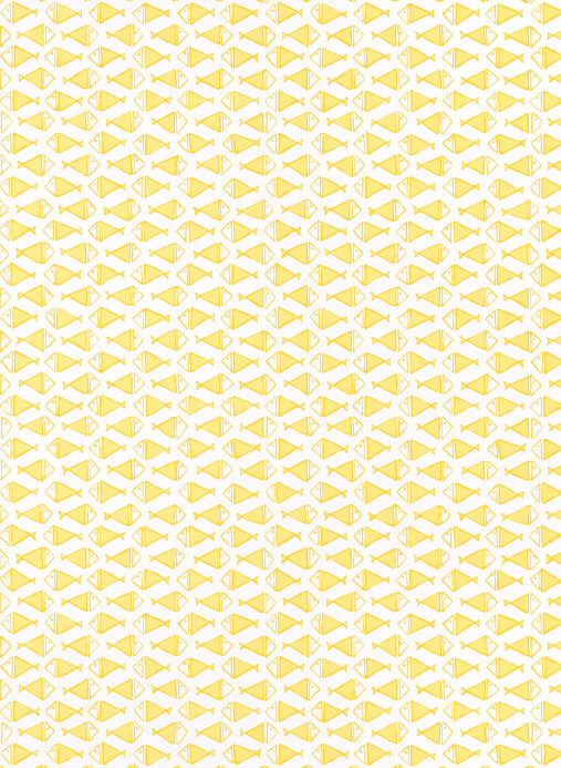 Thibaut Papier peint Pisces - Yellow