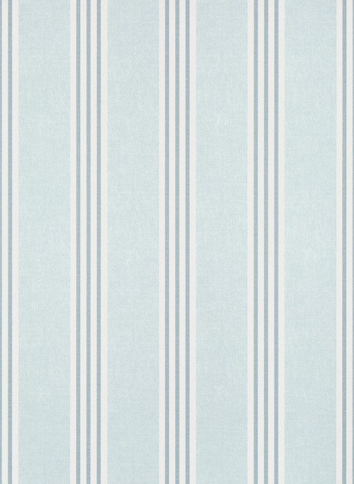 Thibaut Wallpaper Canvas Stripe - Spa Blue