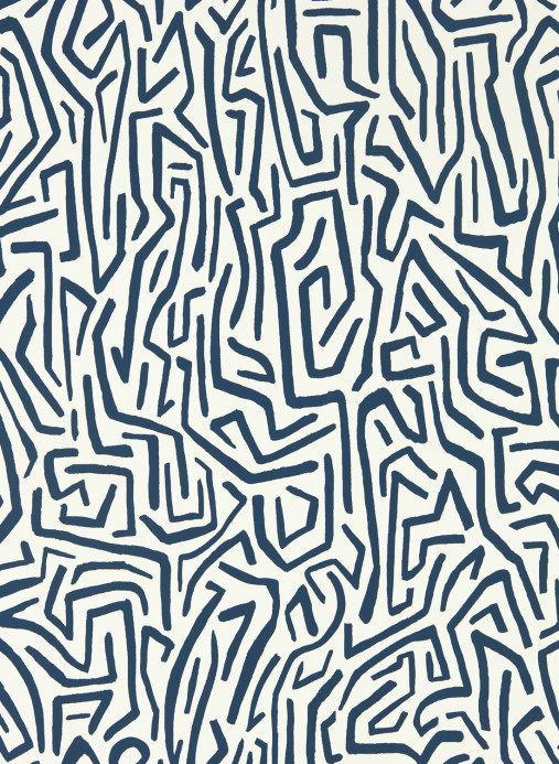 Harlequin Wallpaper Melodic - Japanese Ink/ Origami