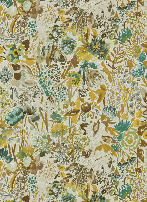 Harlequin Wallpaper Sanguine - Succulent/ Seaglass/ Nectar/ Sail Cloth