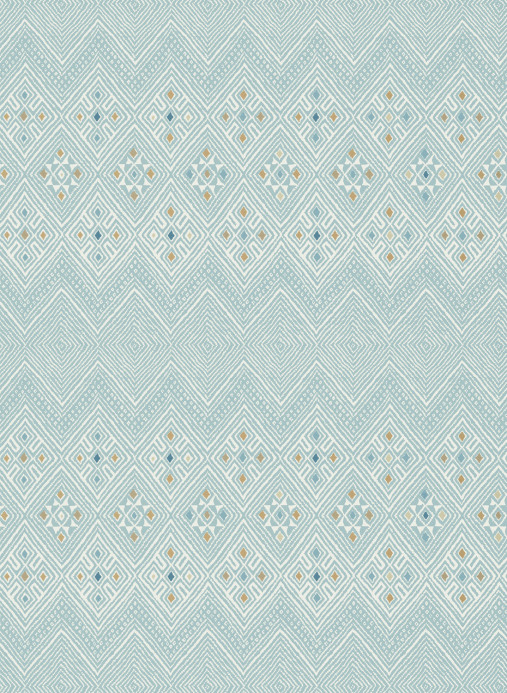 Thibaut Wallpaper High Plains - Spa Blue