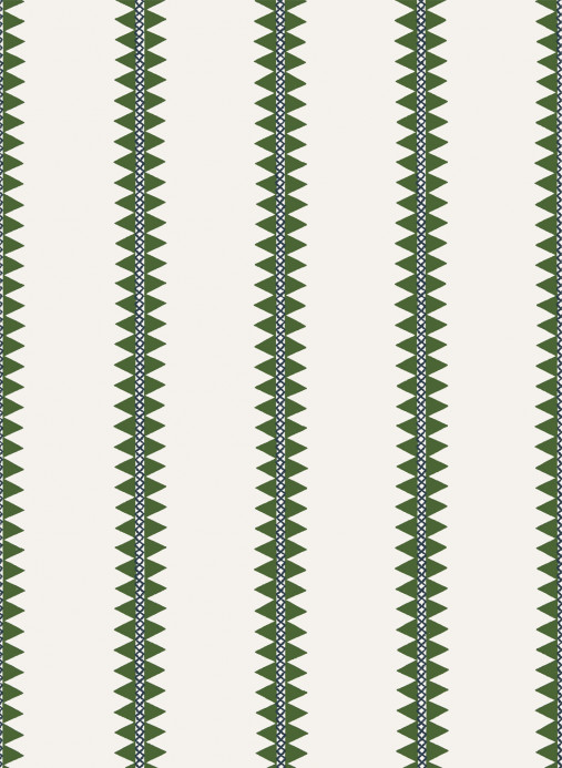 Thibaut Papier peint Reno Stripe - Green