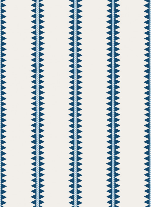 Thibaut Wallpaper Reno Stripe - Navy
