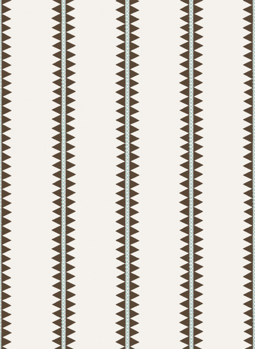 Thibaut Wallpaper Reno Stripe - Brown