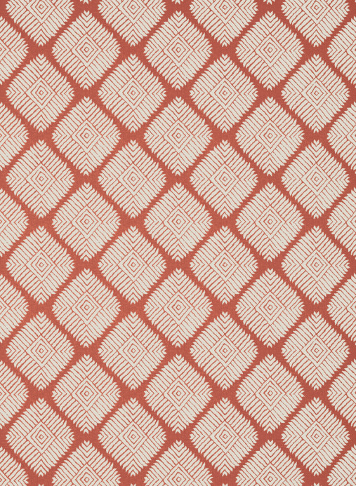 Thibaut Wallpaper Austin Diamond - Coral