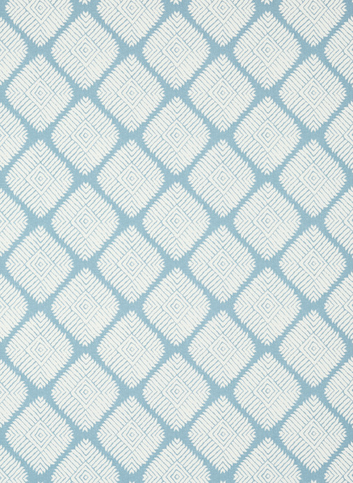 Thibaut Wallpaper Austin Diamond - Spa Blue
