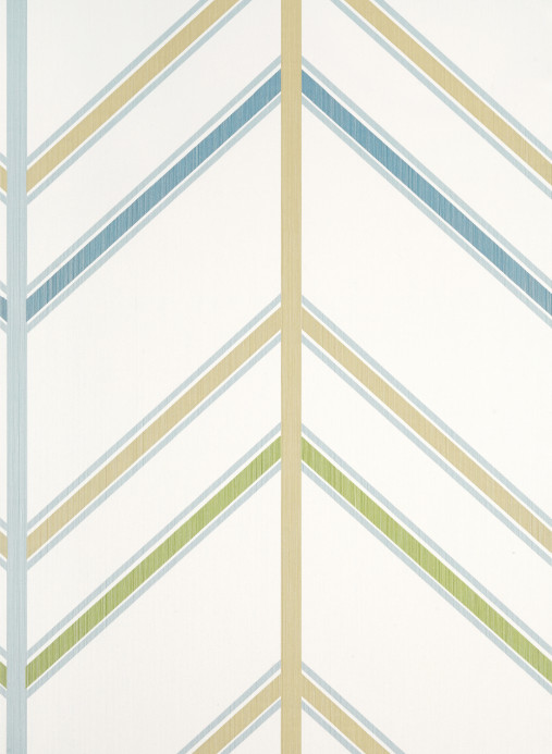 Thibaut Wallpaper Ventura - Beige and Spa Blue