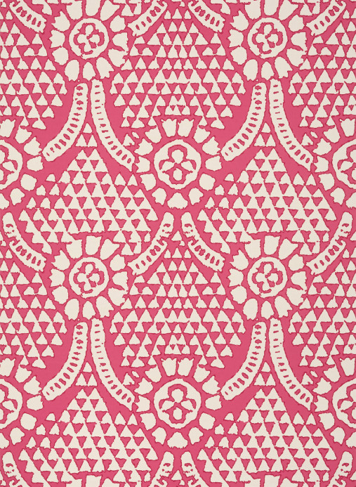Thibaut Wallpaper Chamomile - Pink