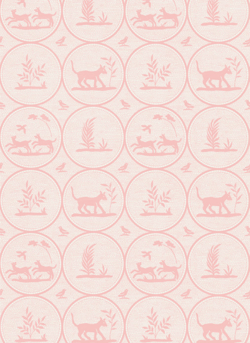 Thibaut Wallpaper Dooley - Pink