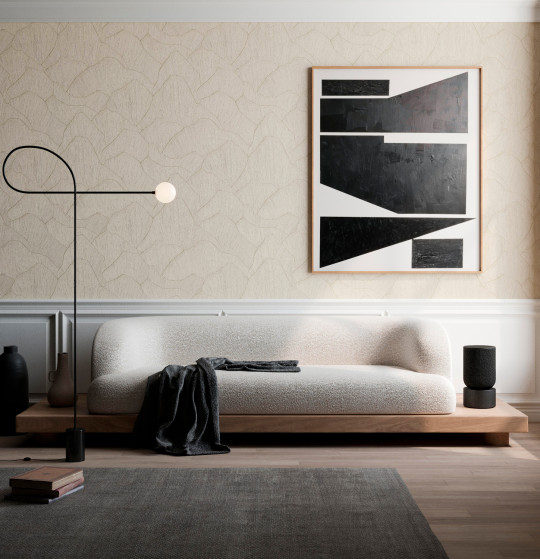 Arte International Wallpaper Shards - Sand Drift