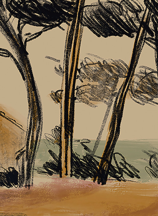 Élitis Carta da parati panoramica Hors Saison - Panel 3