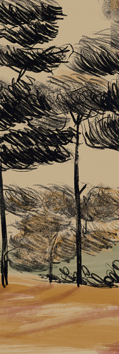 Élitis Papier peint panoramique Hors Saison - Panel 4