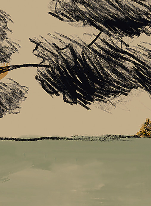 Élitis Papier peint panoramique Hors Saison - Panel 9